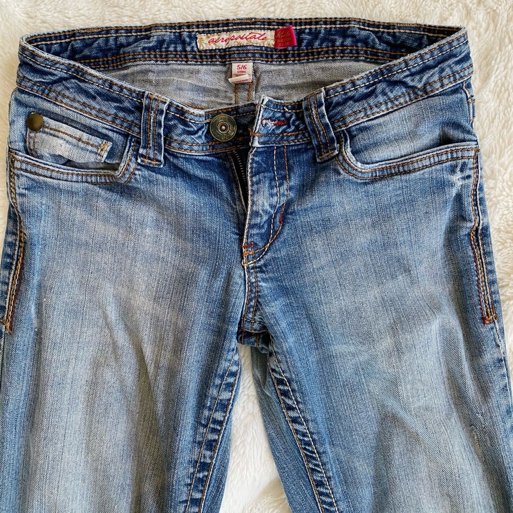 Aeropostale Hailey Skinny Flare Jeans